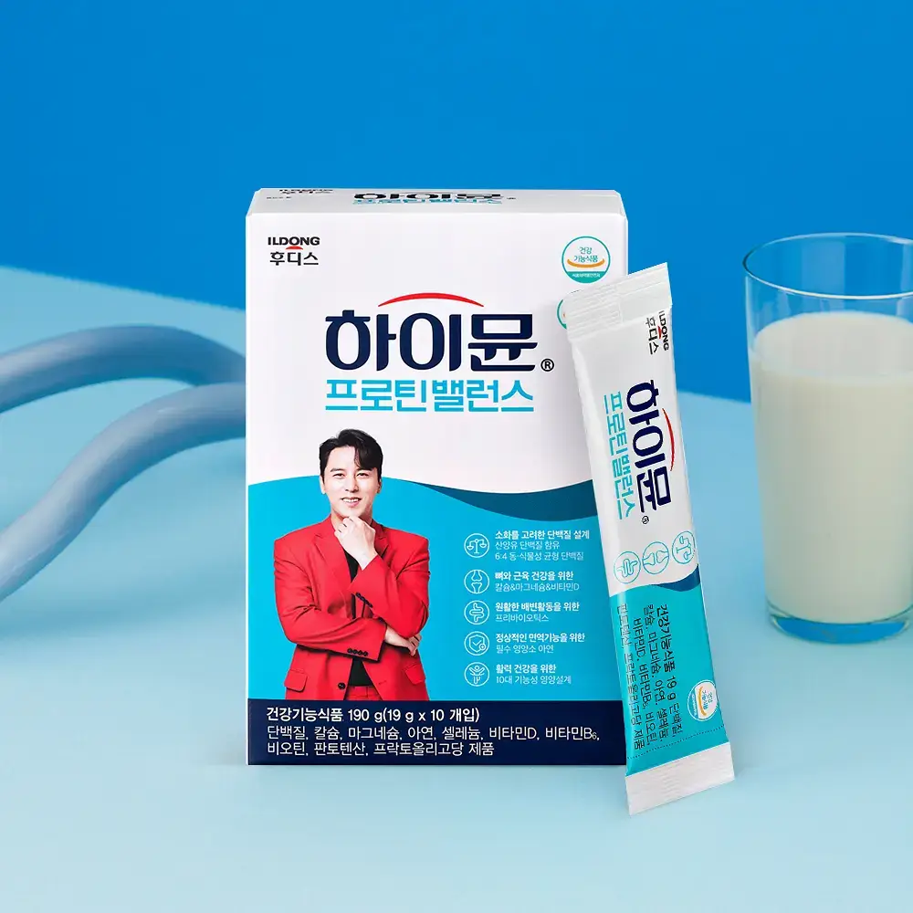 하이뮨 프로틴 밸런스 스틱 19g 10포 1박스 (5일분)