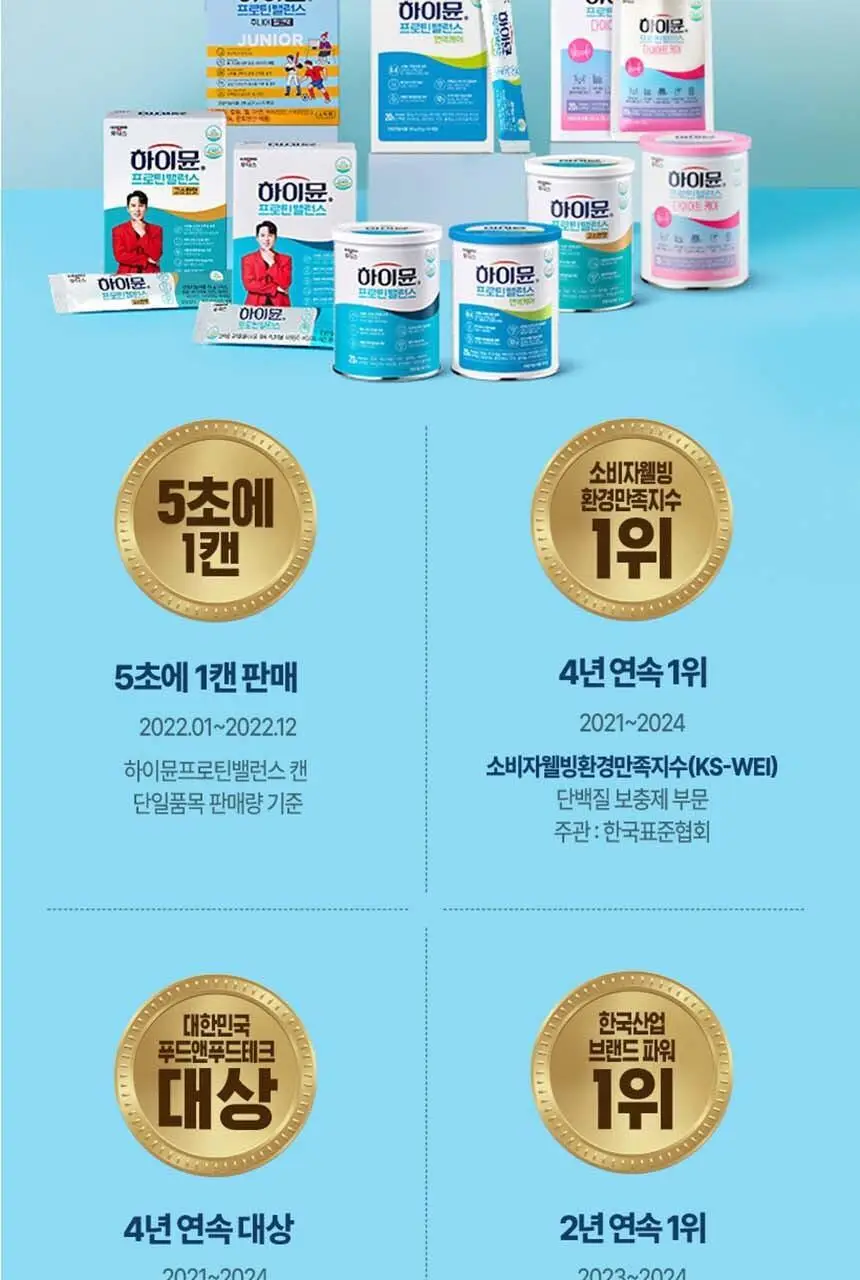 하이뮨 프로틴 밸런스 304g 5캔 (40일분) (전용 스푼+보틀) 상세페이지 17