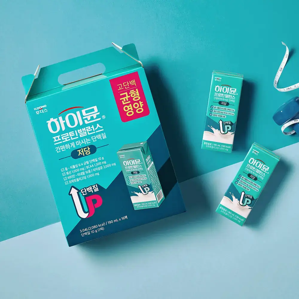 NEW 하이뮨 프로틴 밸런스 음료 저당 190ml 3종 중 선택