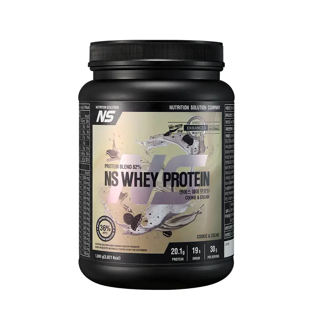NS프로틴 웨이 프로틴 1kg 쿠키앤크림맛