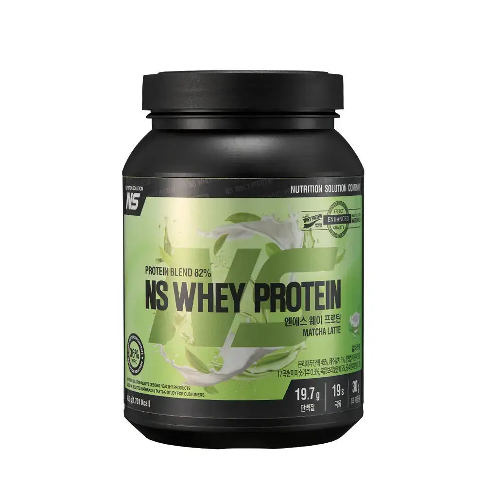NS프로틴 웨이 프로틴 450g 말차라떼맛