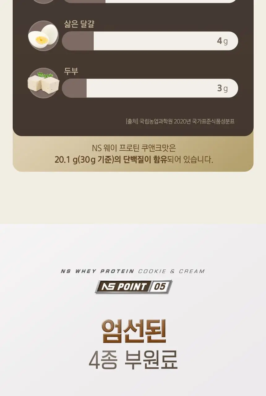 NS프로틴 웨이 프로틴 450g 쿠키앤크림맛 상세페이지 15