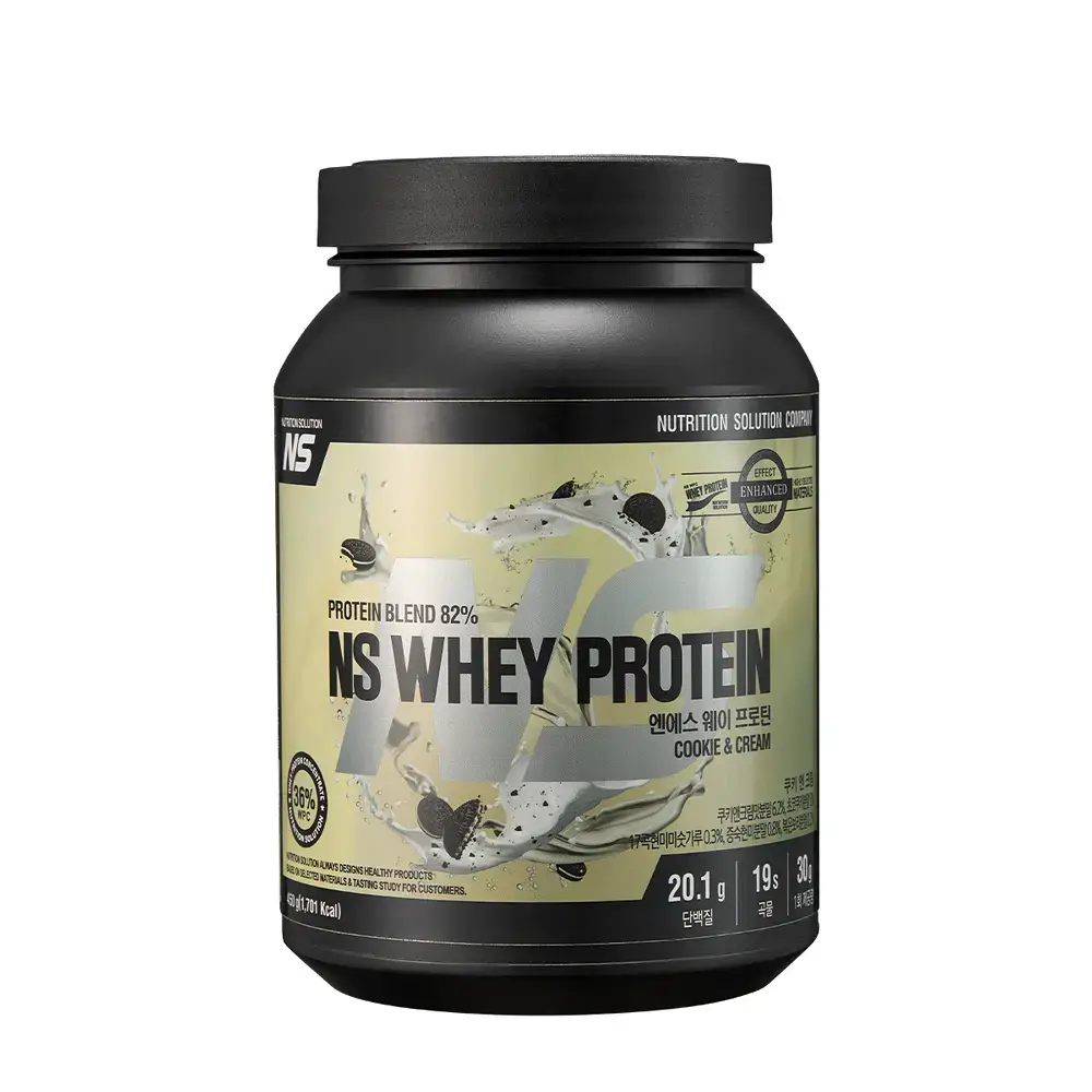 NS프로틴 웨이 프로틴 450g 쿠키앤크림맛