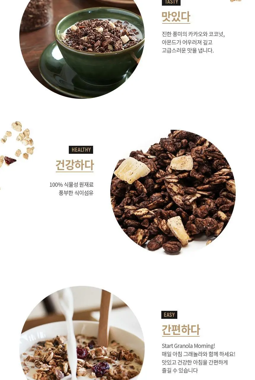 그라놀로지 그래놀라 200g 3종 (시그니처, 카카올로지, 시나몬스터) 상세페이지 11