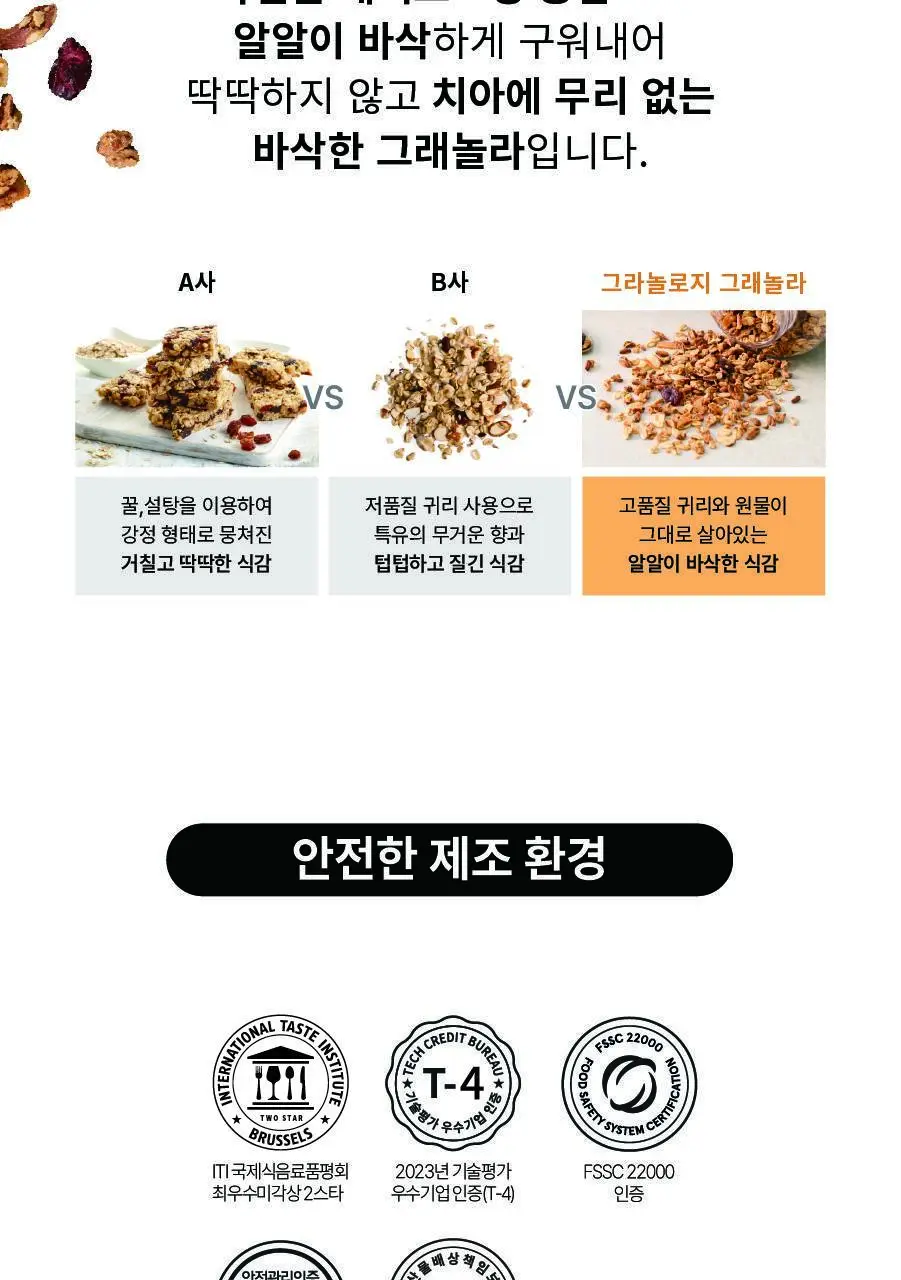 그라놀로지 대용량 그래놀라 500g 3종 택 1 (시그니처, 시나몬스터, 크런치코코넛) 상세페이지 21