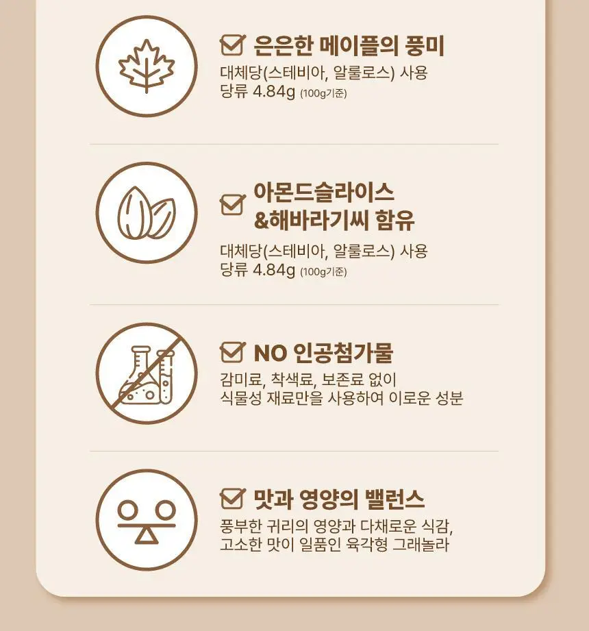 그라놀로지 Gr+ 저당 프로틴 그래놀라 시그니처 340g 상세페이지 9