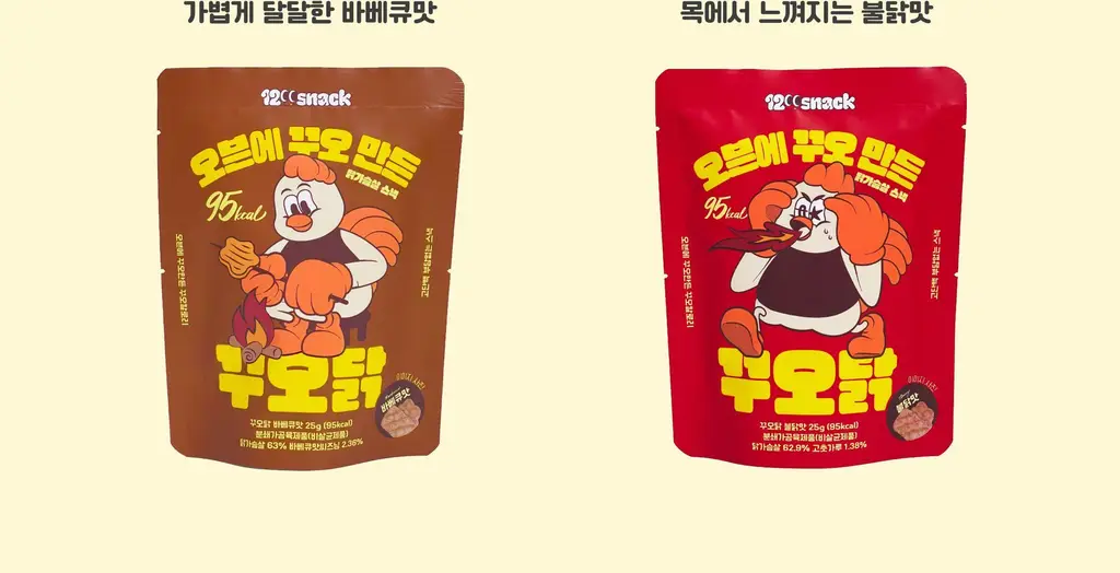 꾸오닭 오븐에 꾸오 만든 꾸오닭 바베큐맛 25g 상세페이지 6