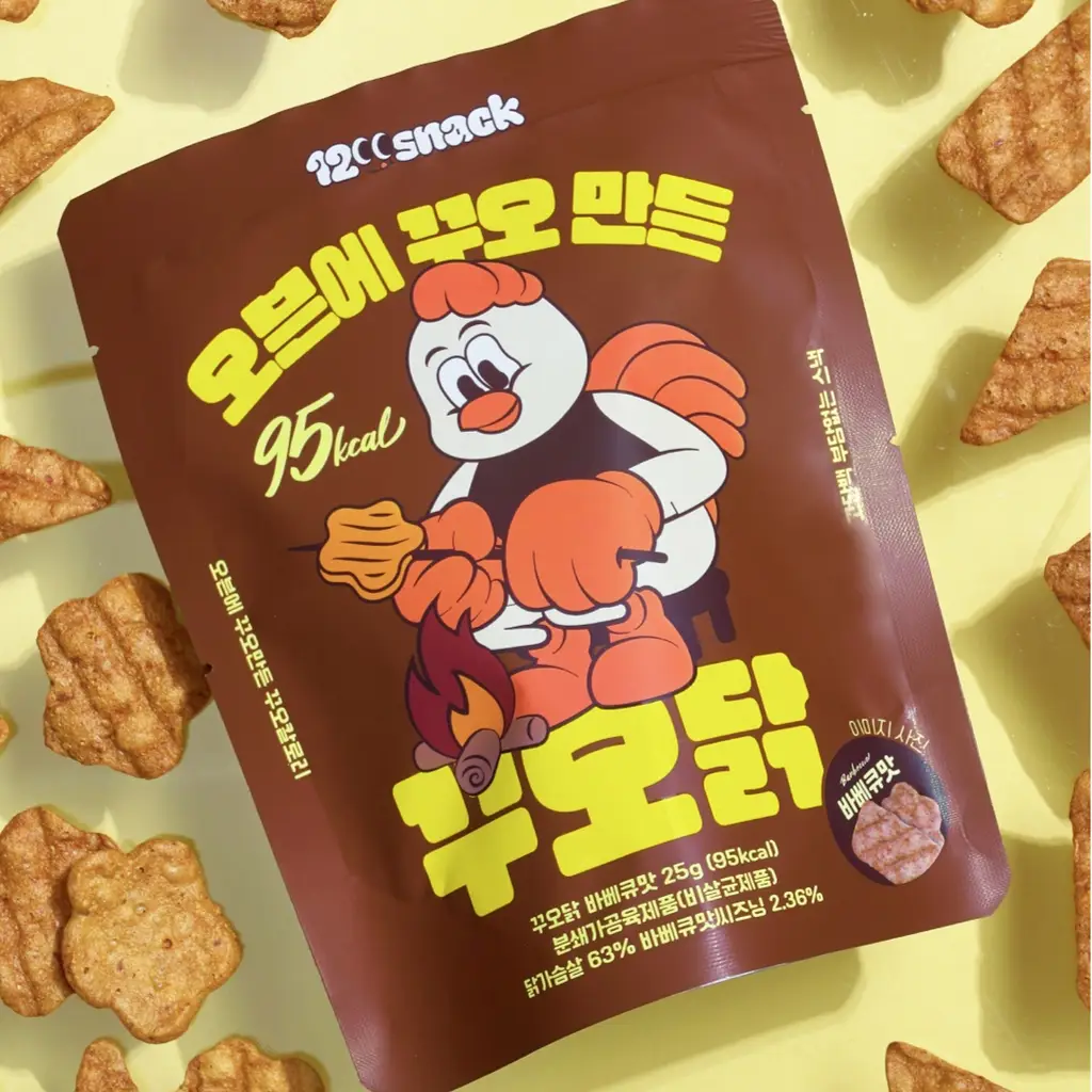 꾸오닭 오븐에 꾸오 만든 꾸오닭 바베큐맛 25g