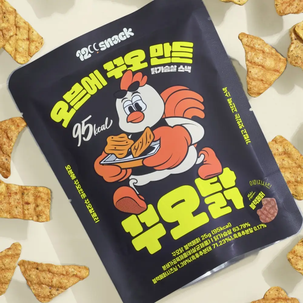 꾸오닭 오븐에 꾸오 만든 꾸오닭 블랙페퍼 25g