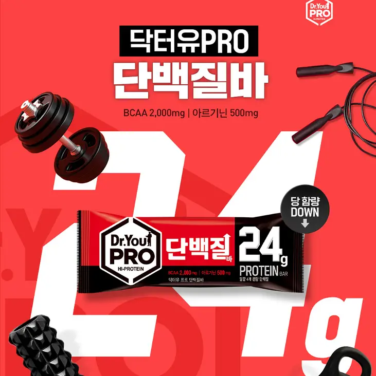닥터유 프로 단백질바 70g 1P