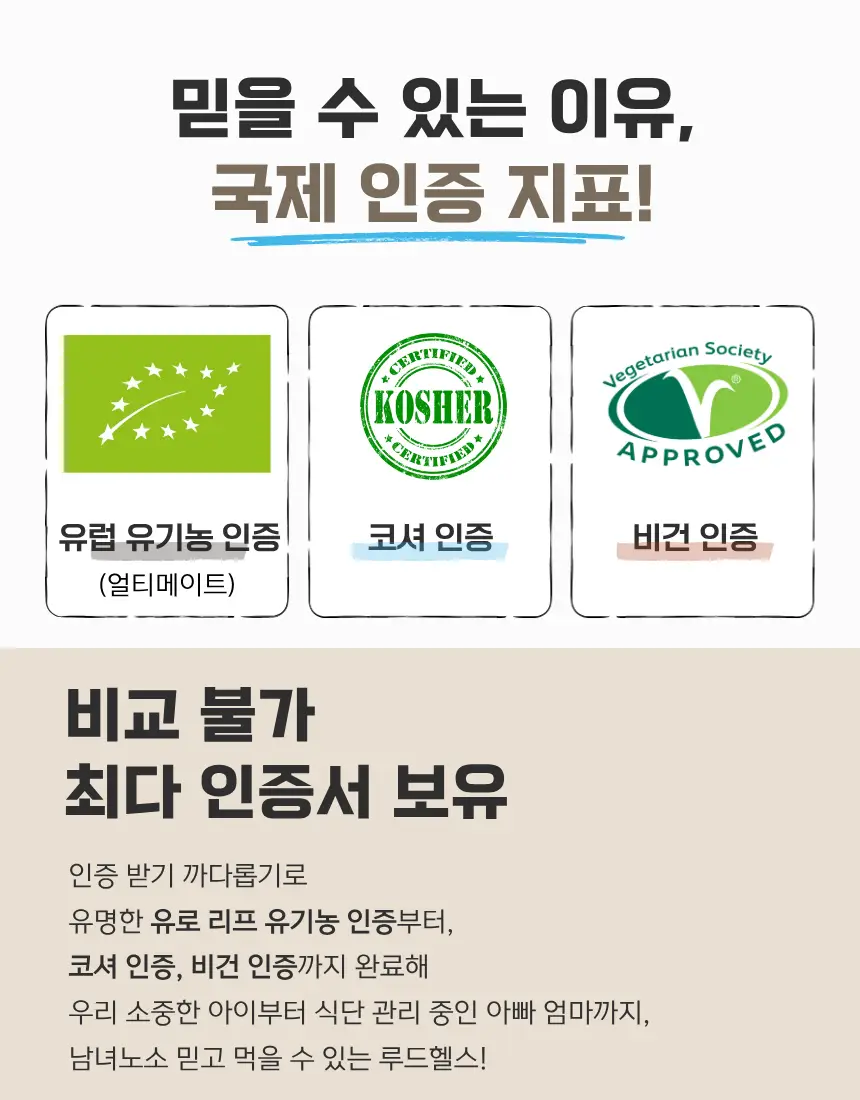 루드헬스 그래놀라 400g 유기농 얼티메이트 상세페이지 10