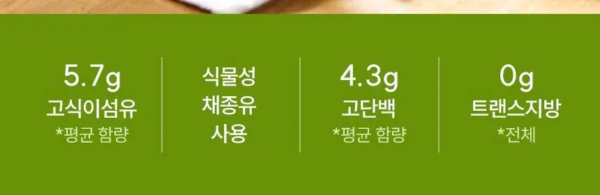 발보아 라이트 그래놀라 말차 40g 상세페이지 4