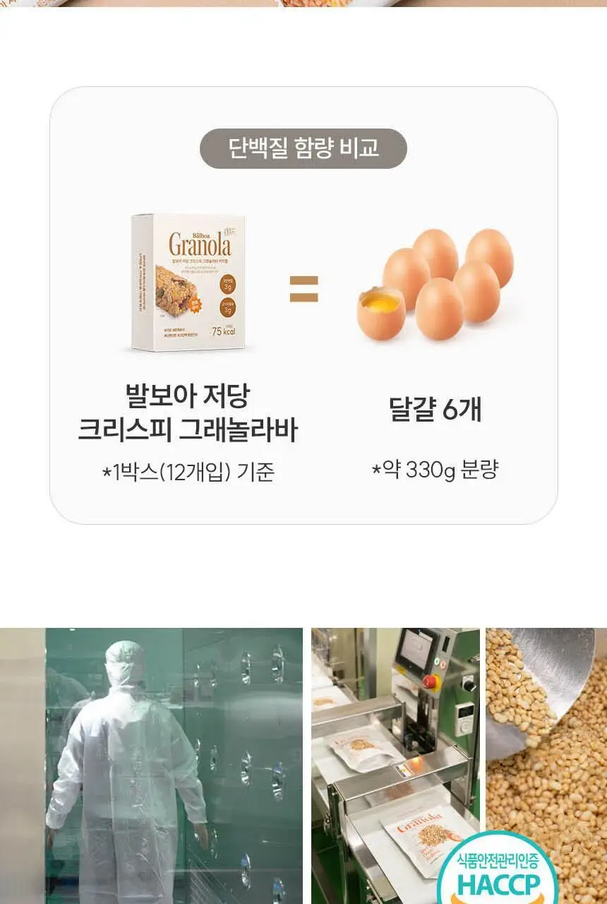 발보아 저당 크리스피 그래놀라바 카라멜 20g 상세페이지 22