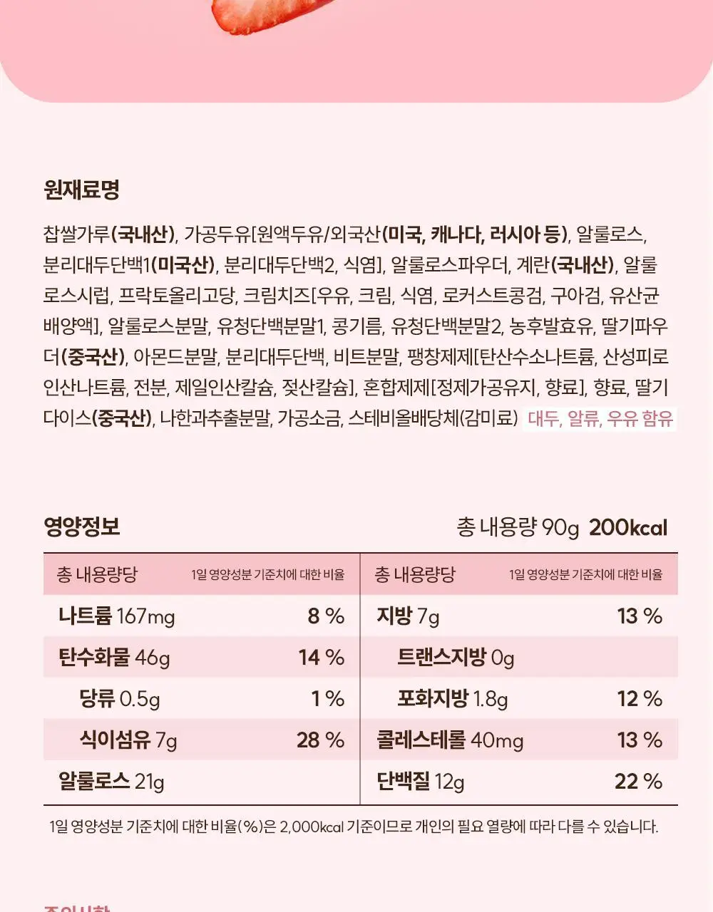 빼바 프로틴 머핀 90g * 4개입 (카카오/스트로베리) 상세페이지 37