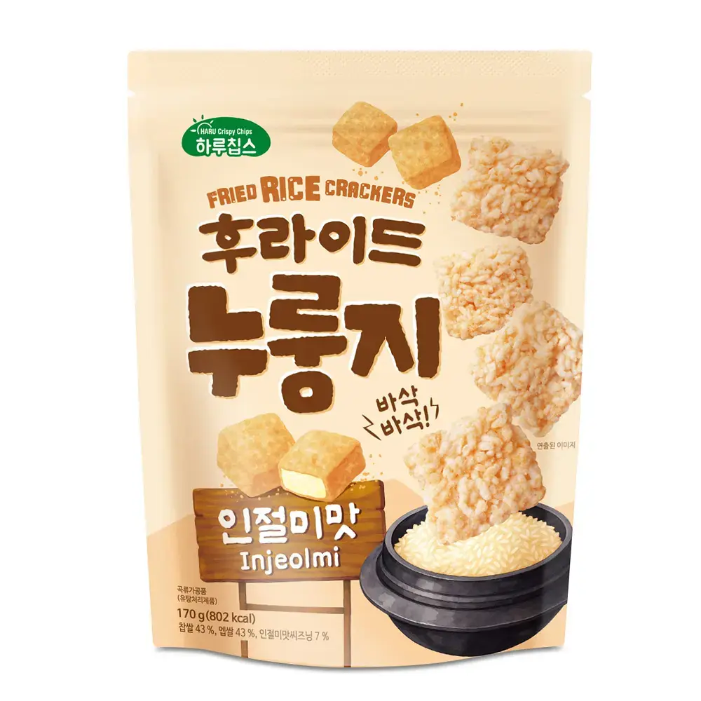 선명농수산 후라이드 누룽지 인절미맛 170g