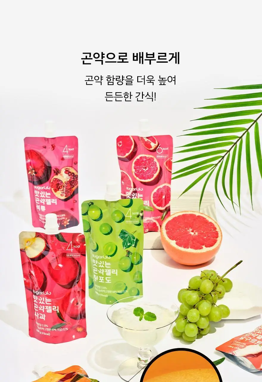 슈가로로 곤약젤리 망고 150g 10개입 상세페이지 7