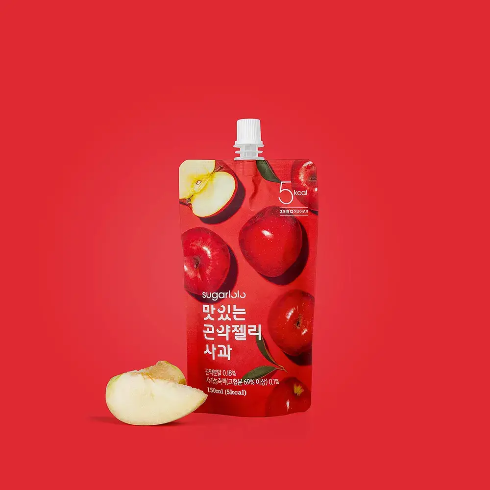 슈가로로 곤약젤리 사과 150g 10개입