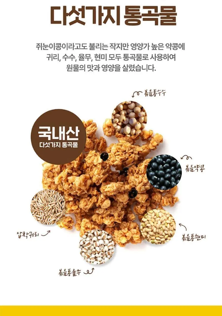 이롬생식 저당 그래놀라 20g 상세페이지 4
