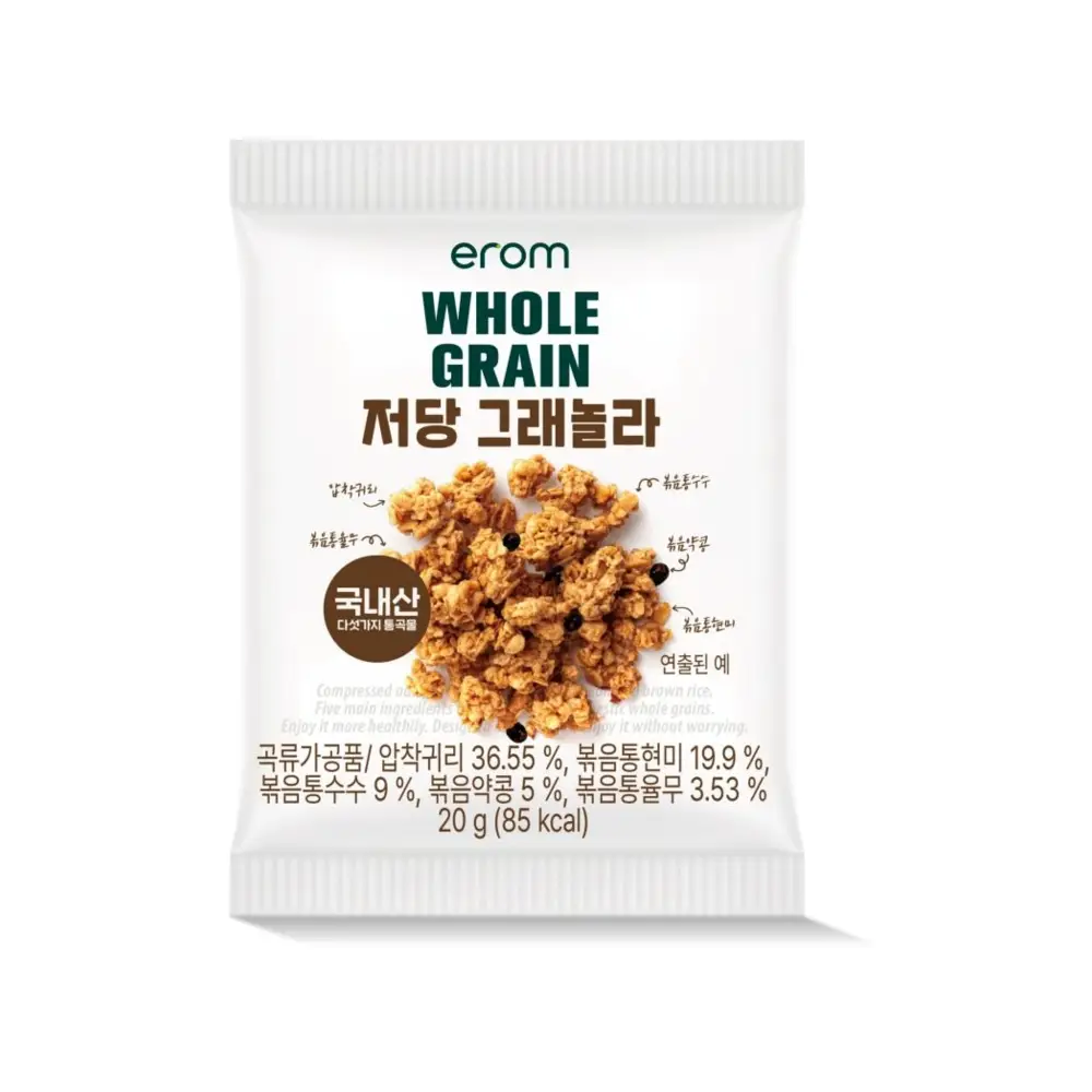 이롬생식 저당 그래놀라 20g