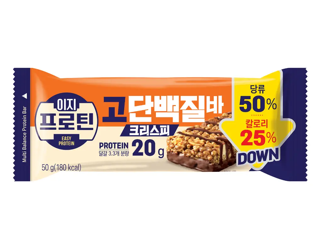 이지프로틴 고단백질바 크리스피 50g