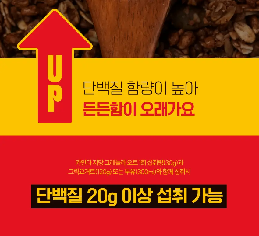 카인다바이트 저당 프로틴 그래놀라 오트 200g 상세페이지 16