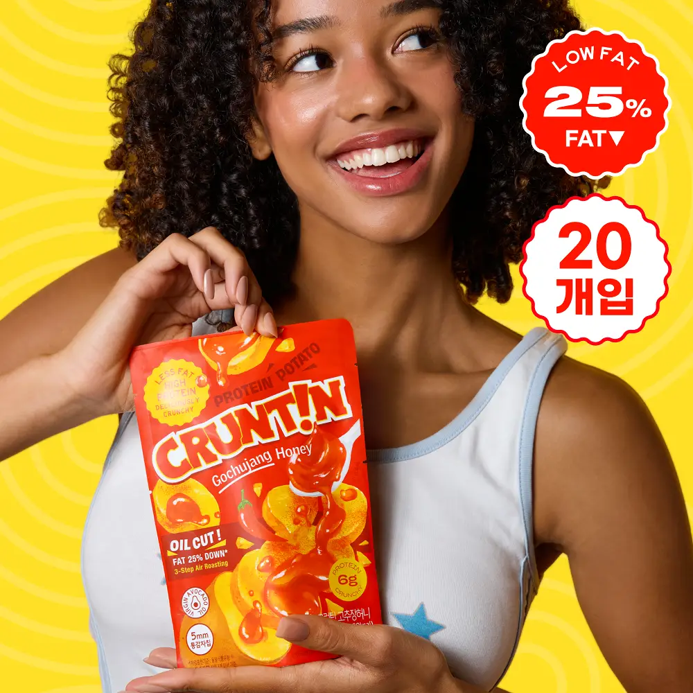크런틴 프사삭 5mm 통감자칩 55g 20개 3종 택1