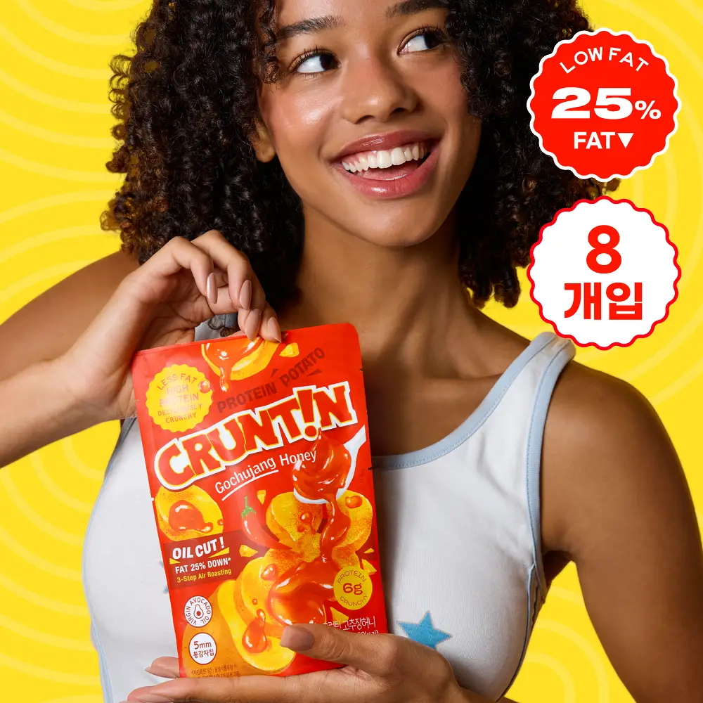 크런틴 프사삭 5mm 통감자칩 55g 8개 3종 택1