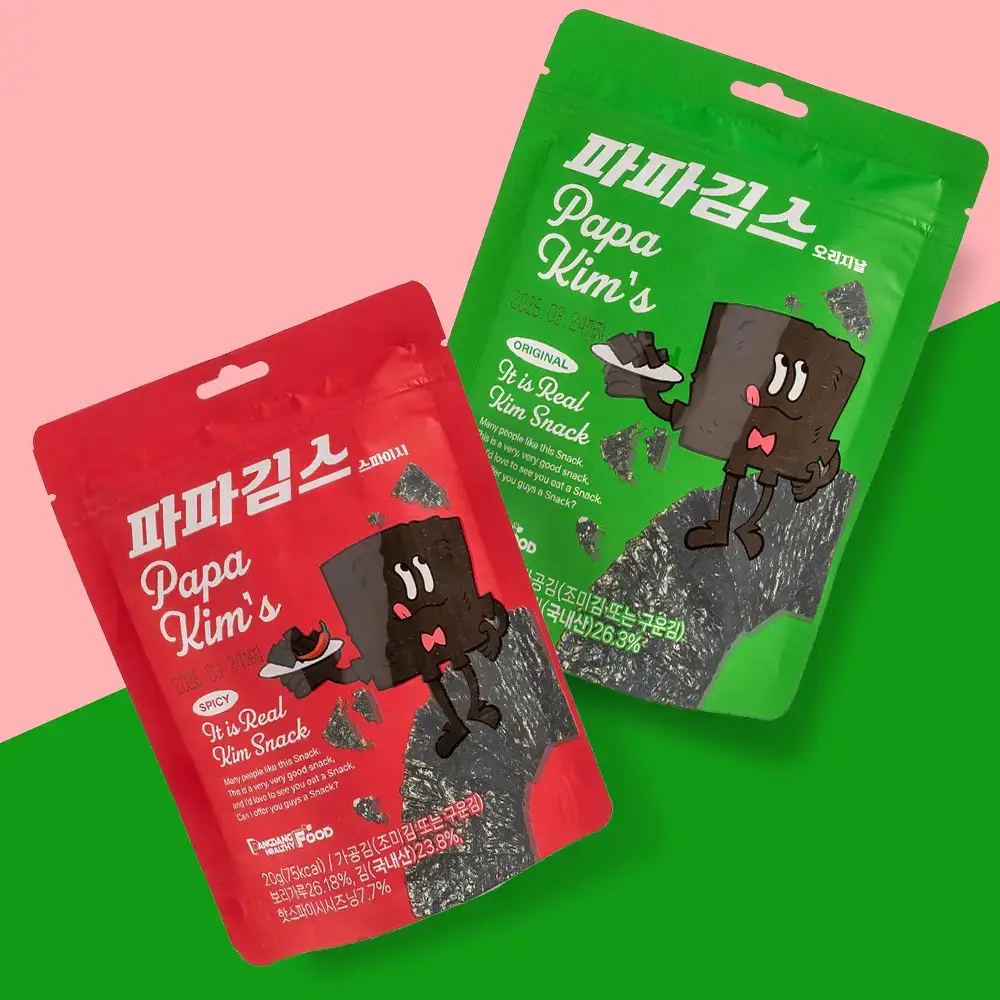 파파김스 오리지널20g, 스파이시20g 2종 택1