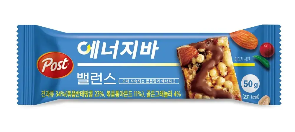 포스트 에너지바 밸런스 50g