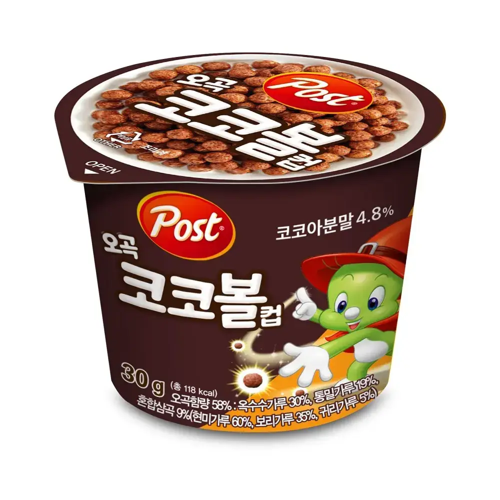 포스트 오곡코코볼 컵 30G