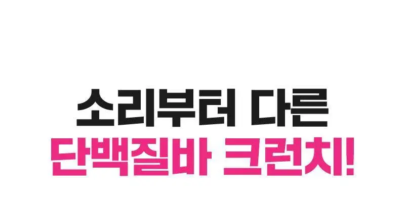 플라이밀 단백질 바 크런치 40g 다크초코 / 화이트초코 2종 상세페이지 2
