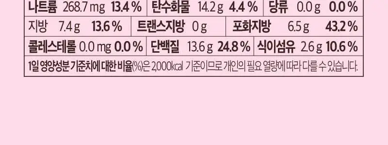 플라이밀 단백질 바 크런치 40g 다크초코 / 화이트초코 2종 상세페이지 30