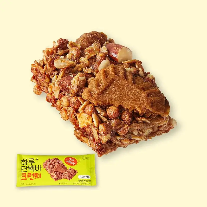 하루단백바 크런치 35g 벨지움 커피쿠키맛