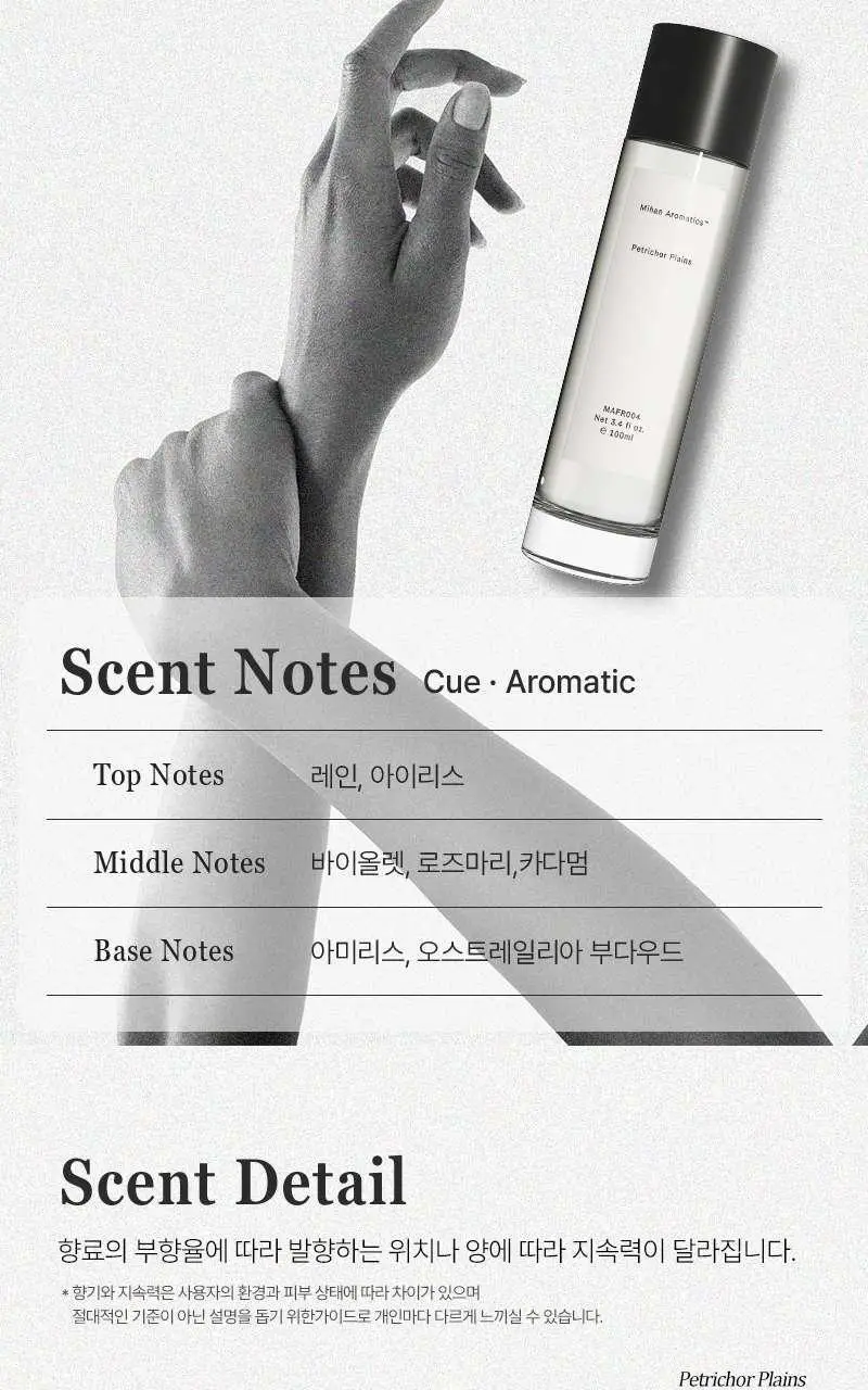 미한 아로마틱스 퍼퓸 10ml 기획 페트리크로 플레인(+2ml 바이알) 상세페이지 3