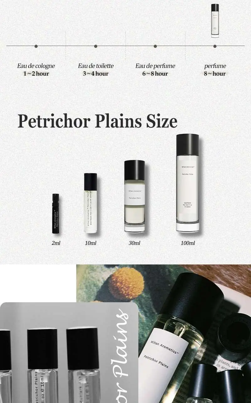 미한 아로마틱스 퍼퓸 10ml 기획 페트리크로 플레인(+2ml 바이알) 상세페이지 4
