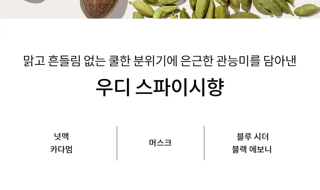 나르시소 로드리게즈 남성향수 포 힘 베스트 컬렉션 (블루누와르/베티버 머스크) 상세페이지 7