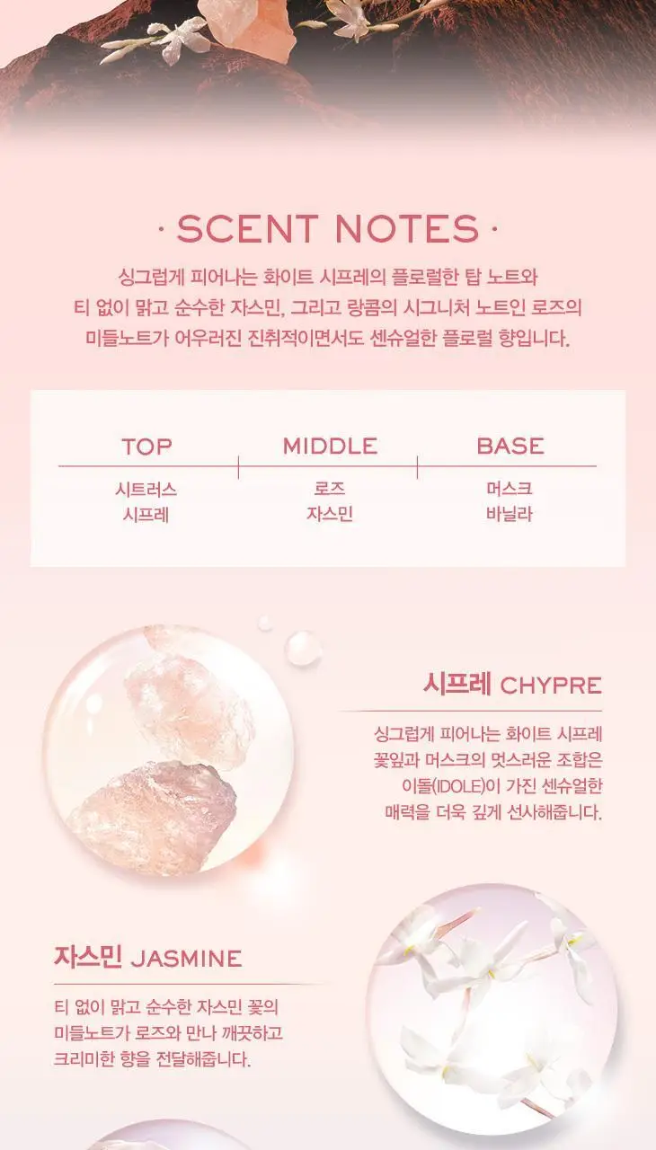 랑콤 이돌 오 드 퍼퓸 25ml/50ml/100ml 상세페이지 8
