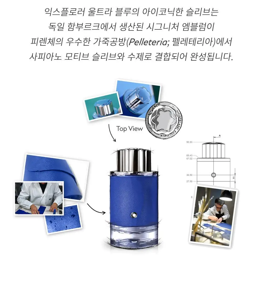 몽블랑 익스플로러 울트라 블루 EDP 30ml/60ml (단품/기획) 상세페이지 6