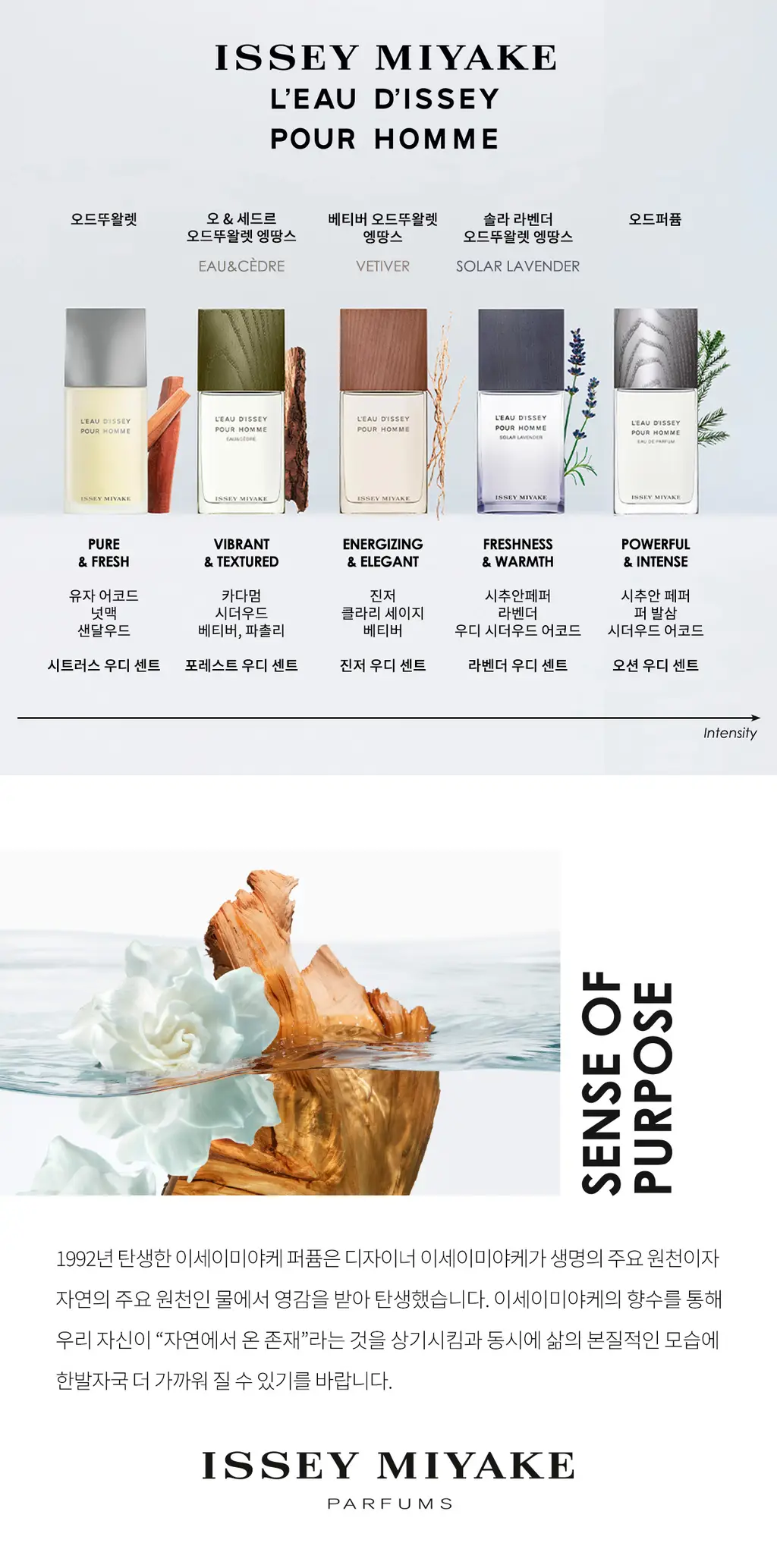 이세이미야케 로디세이 뿌르 옴므 솔라 라벤더 EDTI 100ml 상세페이지 10