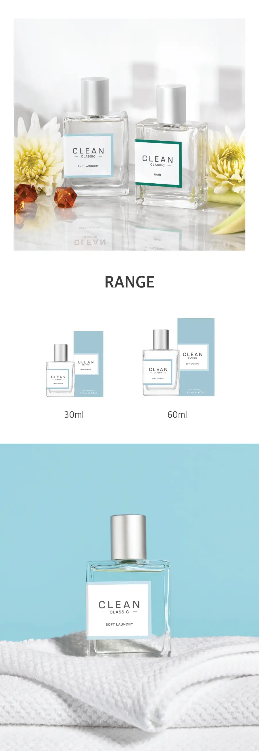 클린 소프트 런드리 EDP 30ml/60ml 2종 중 택1 상세페이지 3