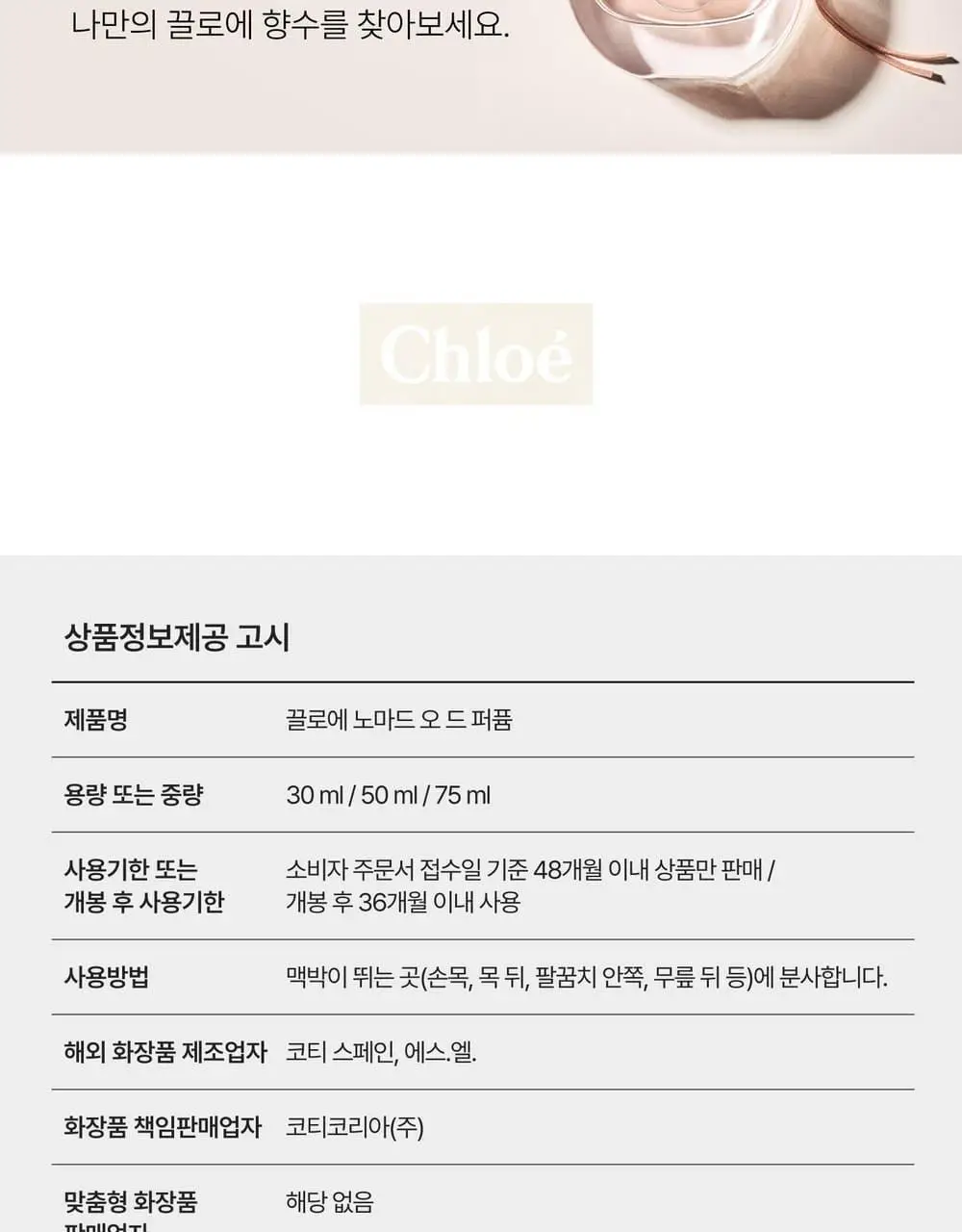 끌로에 노마드 EDP 30ml/50ml/50ml 기획 상세페이지 26