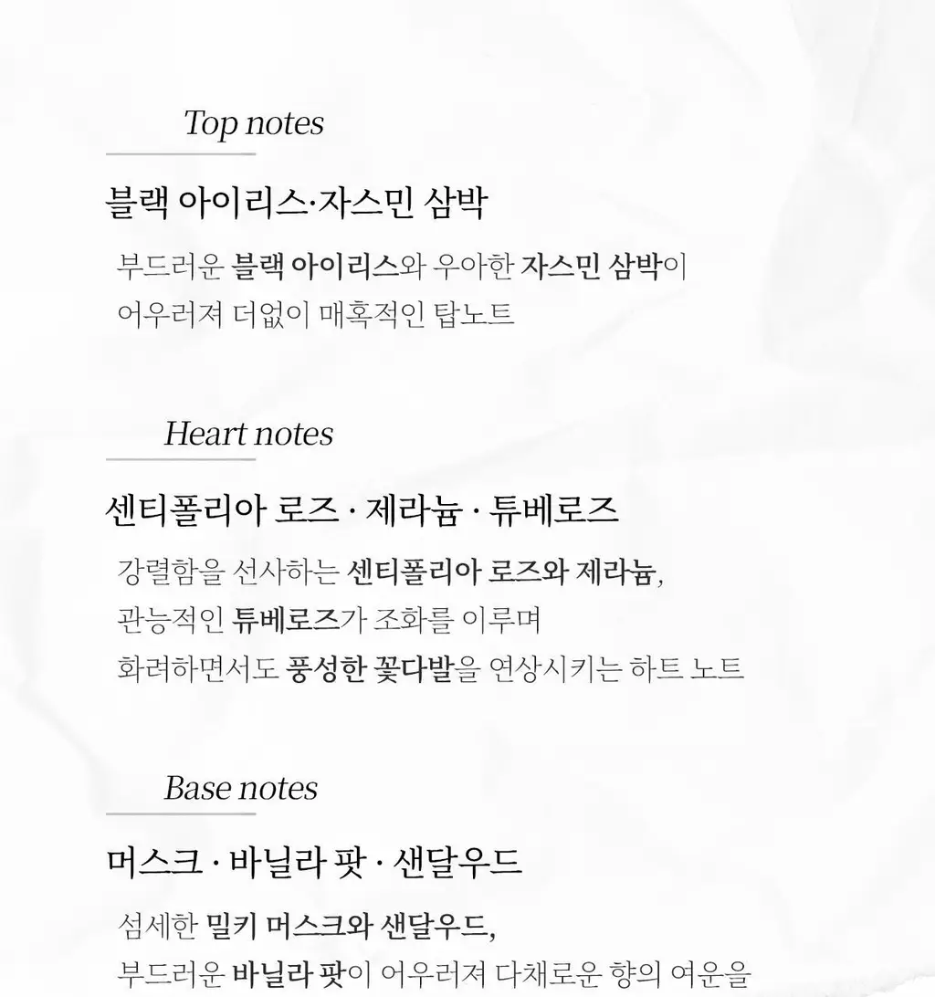 나르시소 로드리게즈 올 오브 미 인텐스 EDP (30ml/50ml) 상세페이지 11