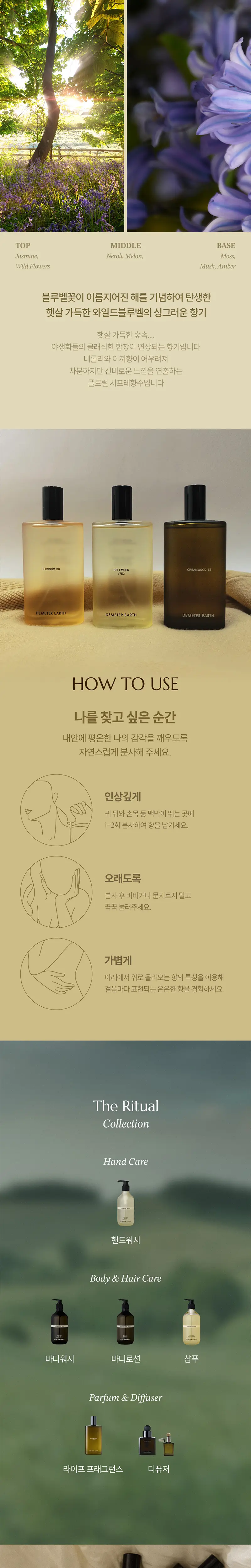 데메테르 어스 EDP 50ml (블라썸 36/ 벨머스크 )택1 상세페이지 4