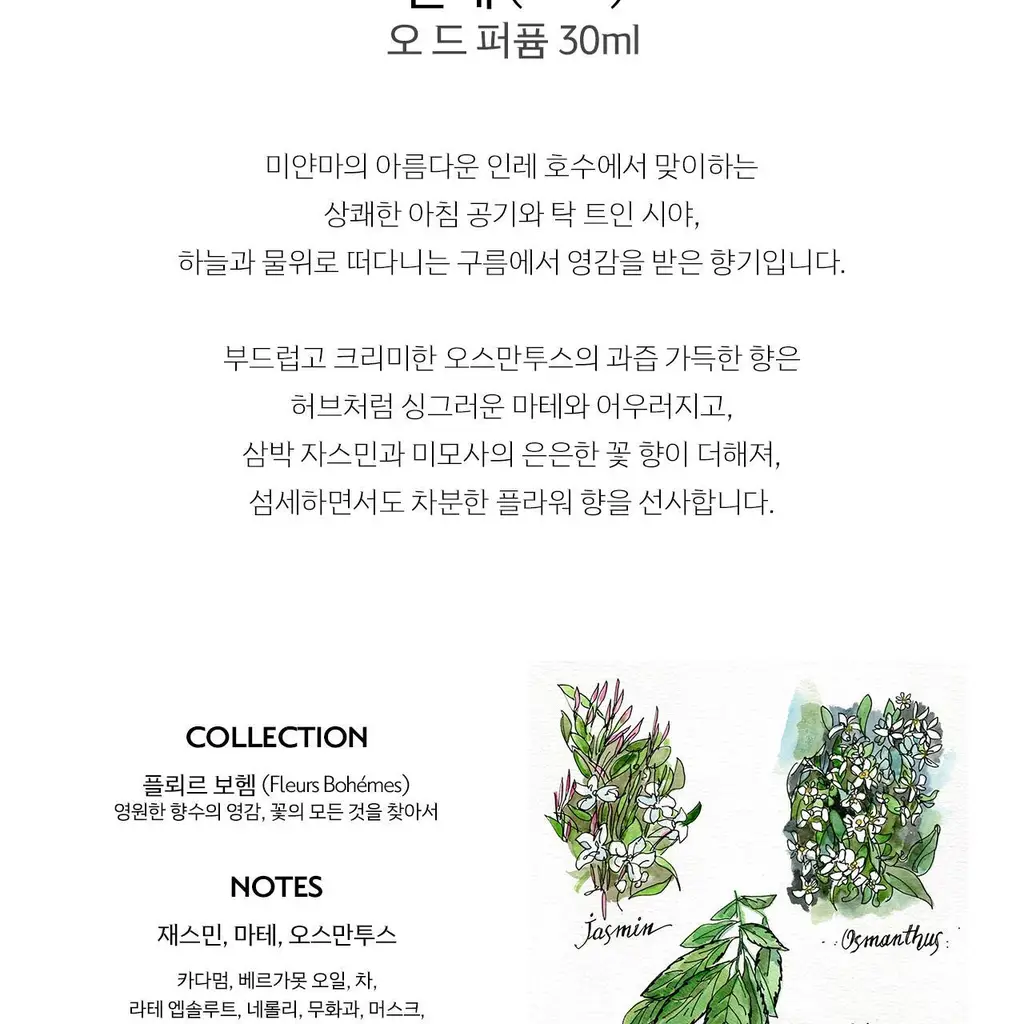 메모 인레 오드퍼퓸 (30ml / 75ml) 상세페이지 2