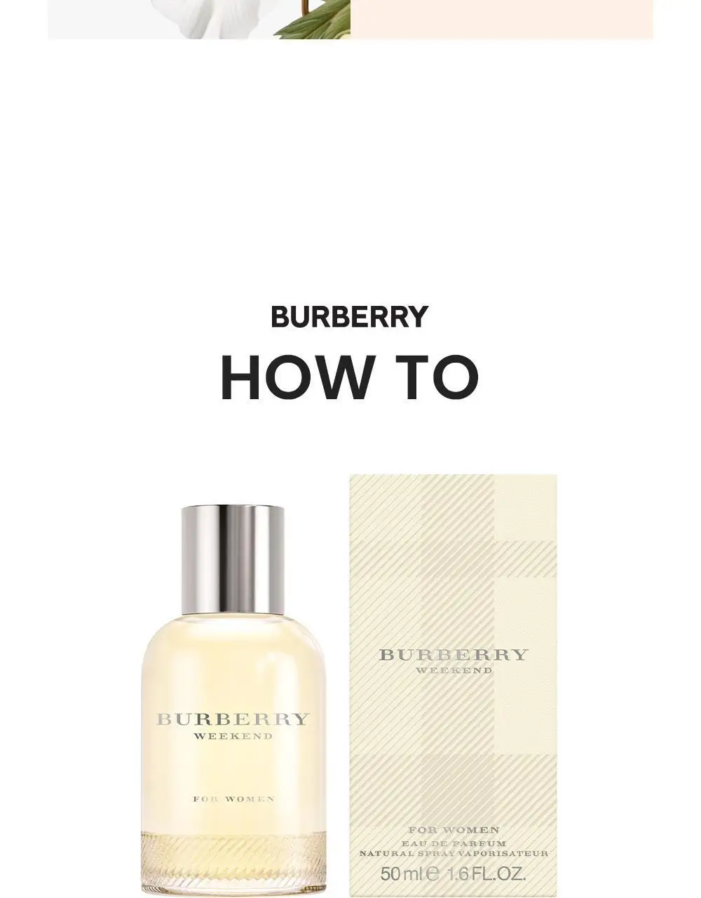 버버리 위크엔드 우먼 EDP 30ml/100ml 2종 택1 상세페이지 6