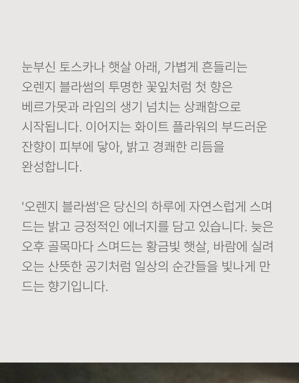 센틀리에 EDP 50ml 오렌지 블라썸 토스카나 상세페이지 7