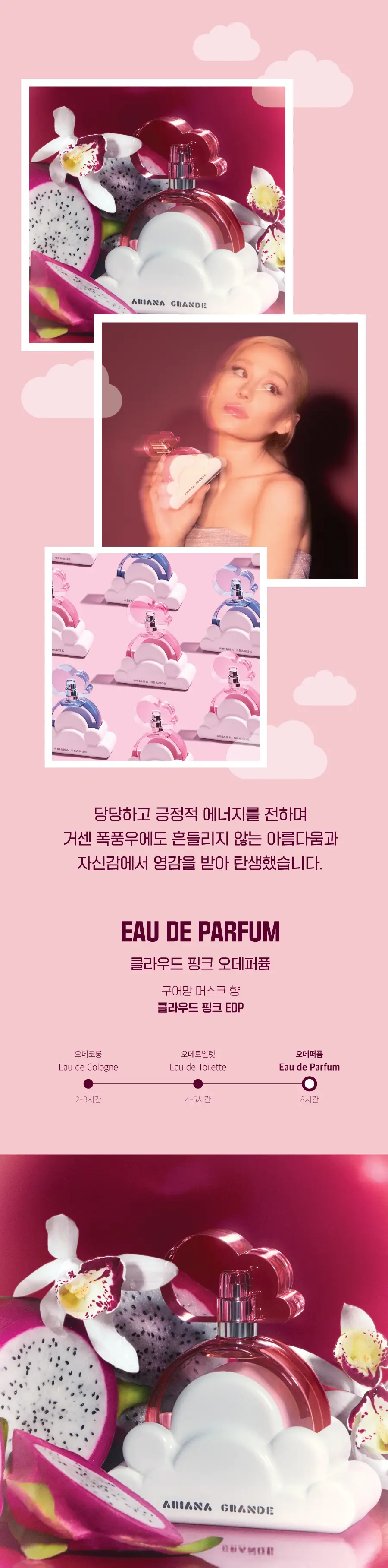 아리아나그란데 클라우드 핑크 EDP 택1(30ml/100ml) 상세페이지 2