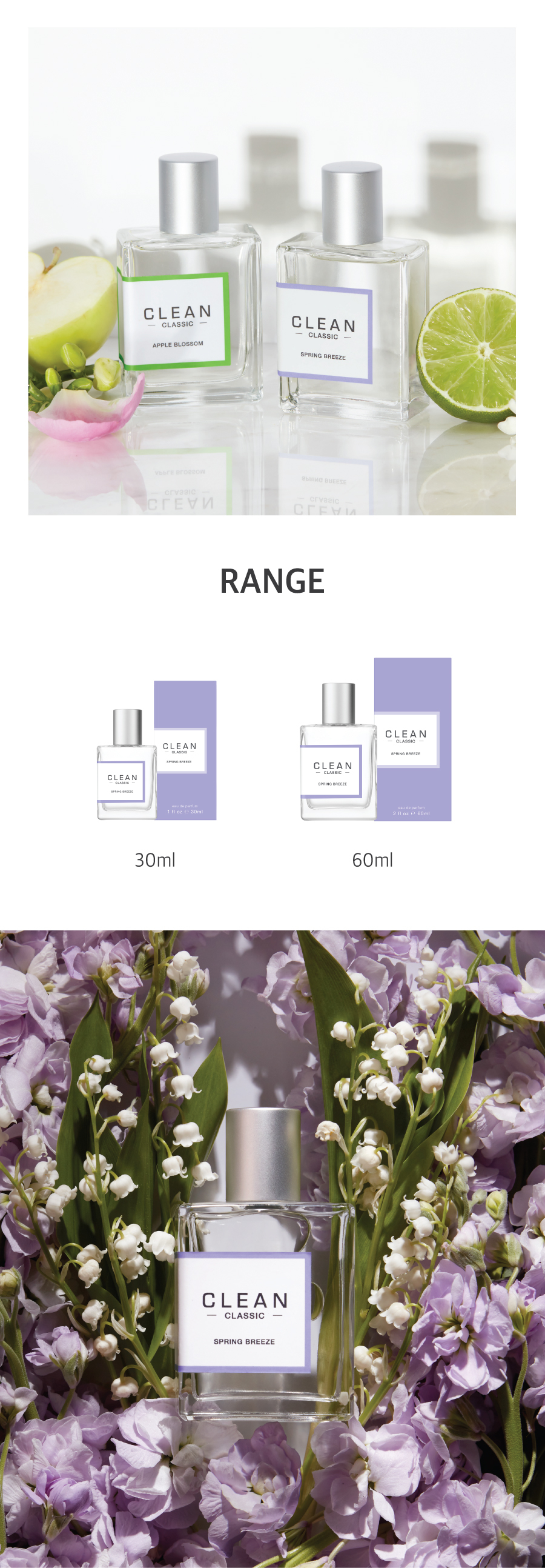 클린 스프링 브리즈 EDP 30ml/60ml 2종 중 택1 상세페이지 5