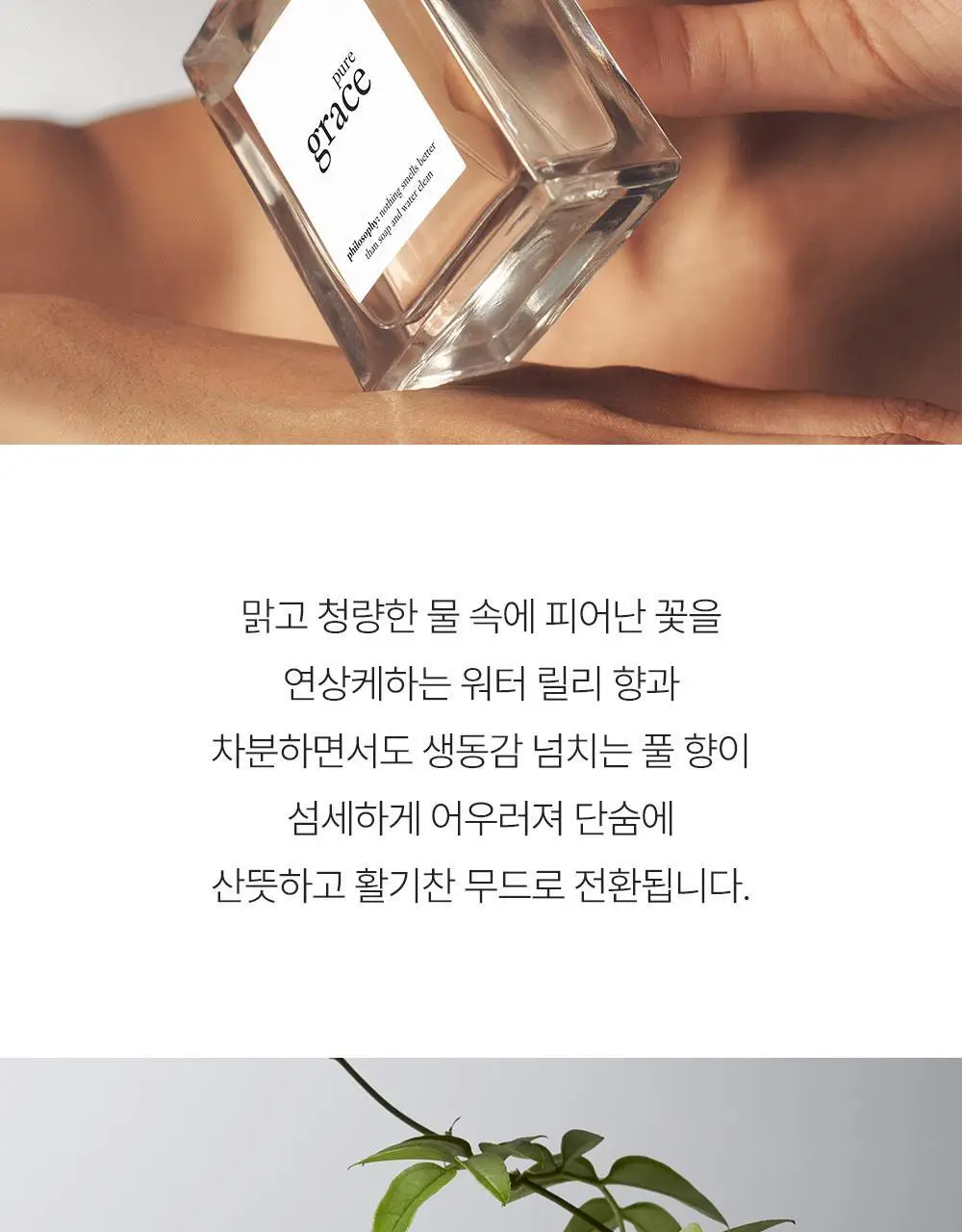 필로소피 퓨어그레이스 EDT 15ml/60ml/60ml기획 상세페이지 3