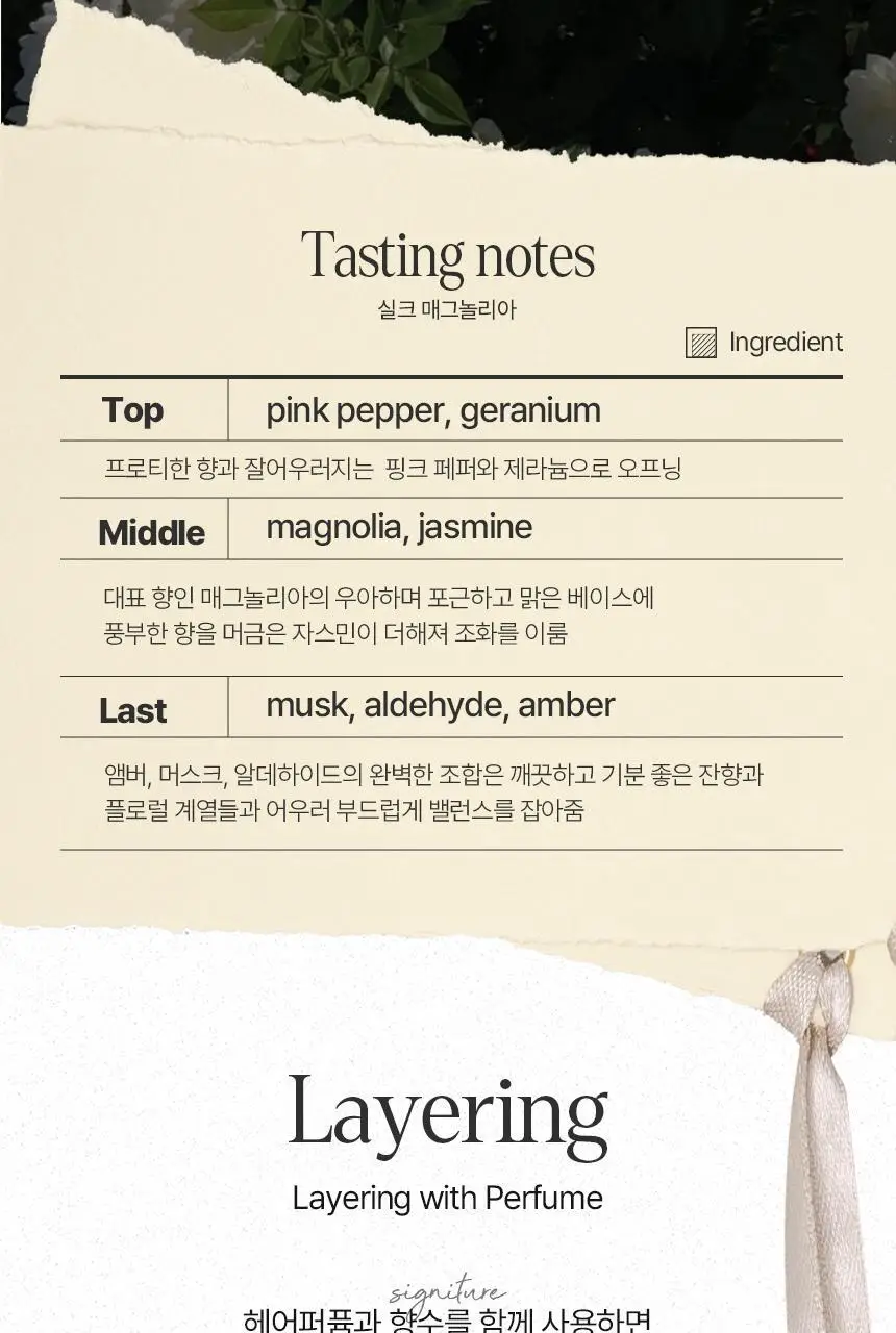 아뜰리에페이 헤어 퍼퓸 실크 매그놀리아 30ml 상세페이지 5
